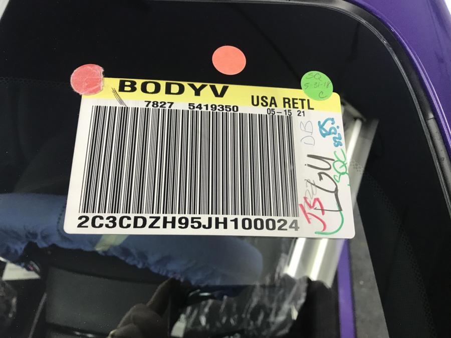  Dodge Challenger SRT Demon (LC) 2018 года  (фото 149 из 162)